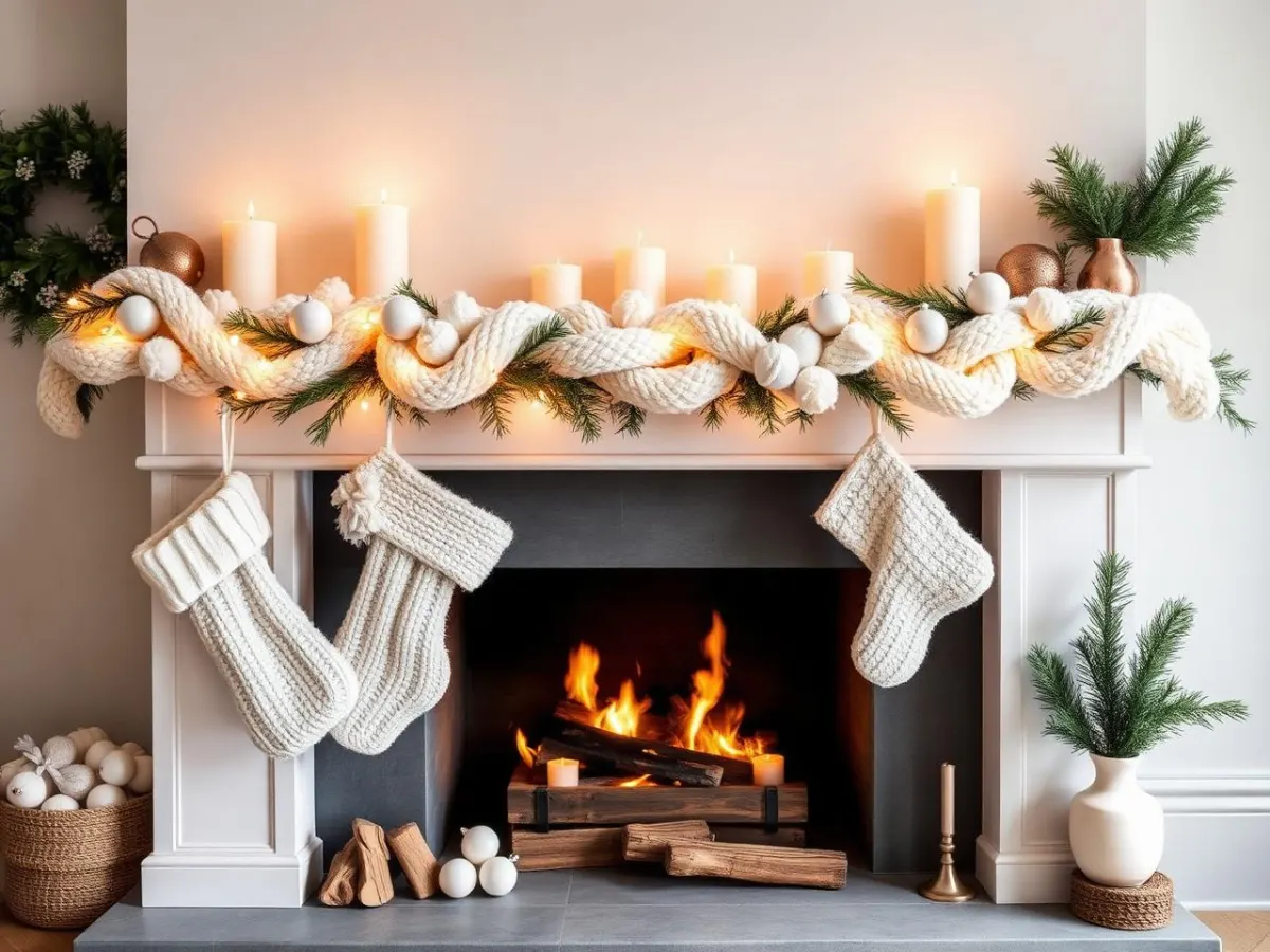Soft White Mantel