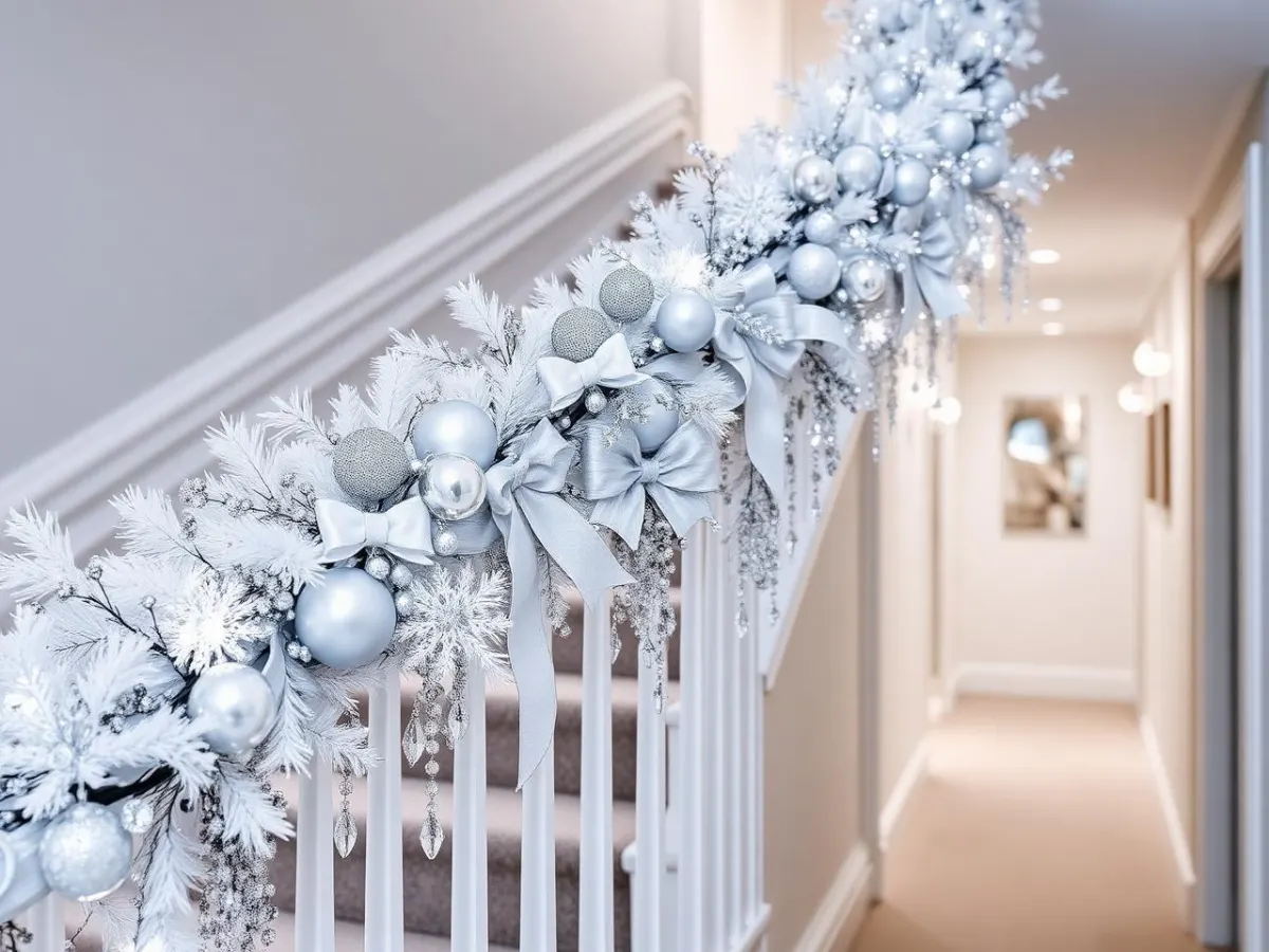 Icy Staircase Garland