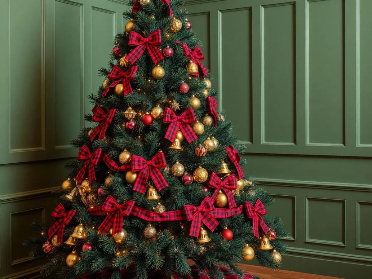 Tartan Ribbon Tree